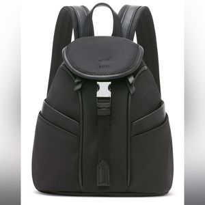 Calvin Klein Shay Nylon Front Buckle Zip Around Mini Backpack